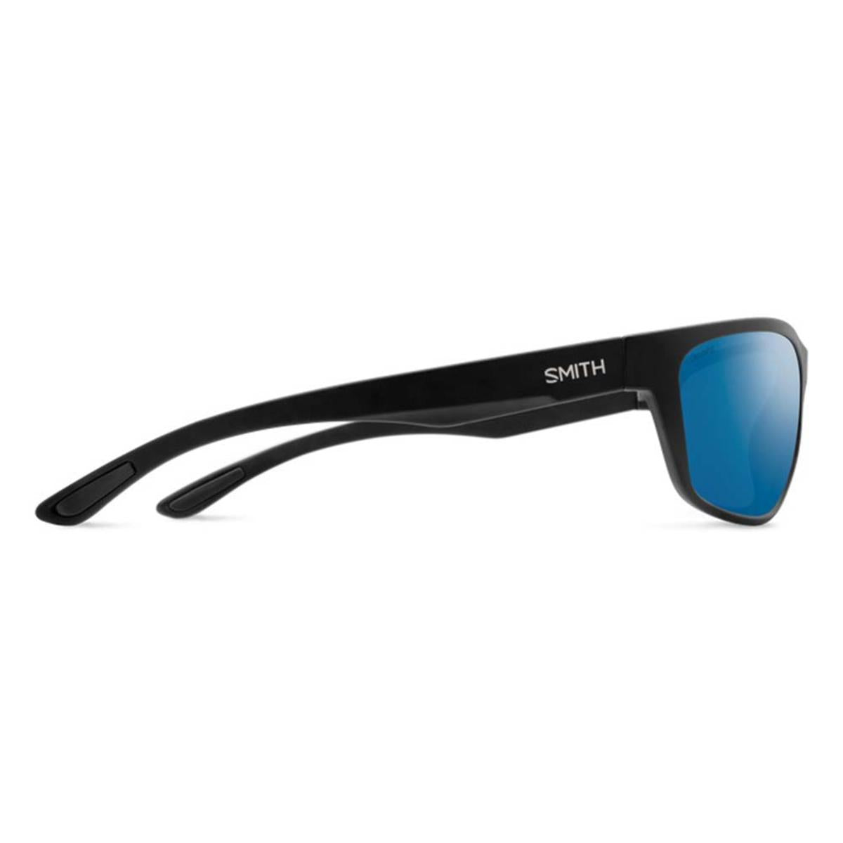 Smith Optics Redding Sunglasses ChromaPop Glass Polarized Blue Mirror - Matte Black Frame Smith Optics Redding Sunglasses ChromaPop Glass Polarized Blue Mirror - Matte Black Frame