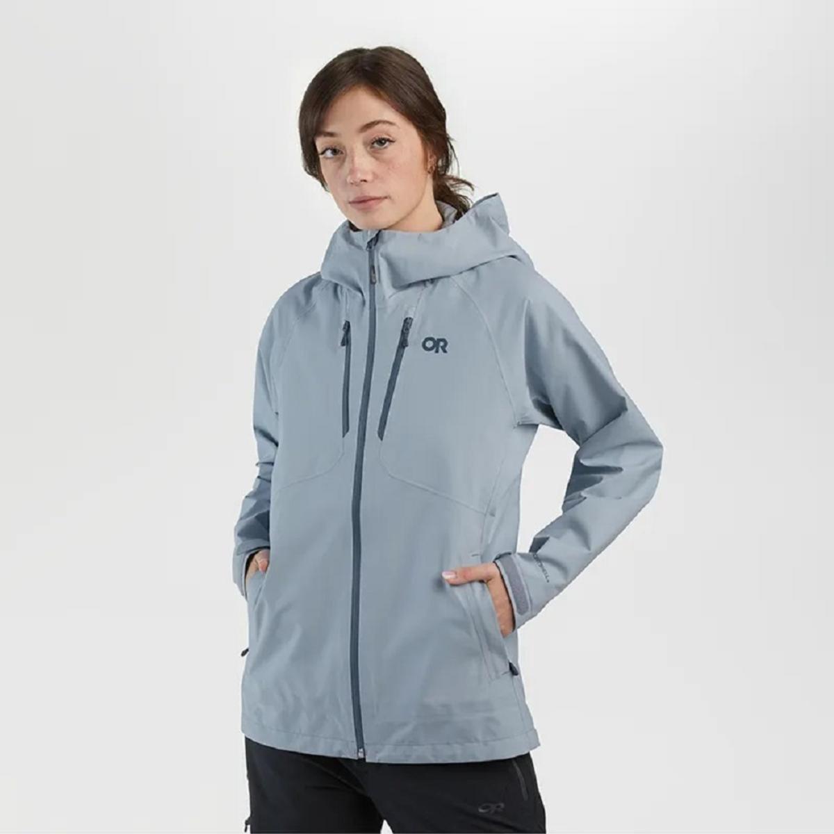 Outdoor Research Women's Microgravity AscentShell Jacket (Sunset Small) Outdoor Research Women's Microgravity AscentShell Jacket (Sunset Small)