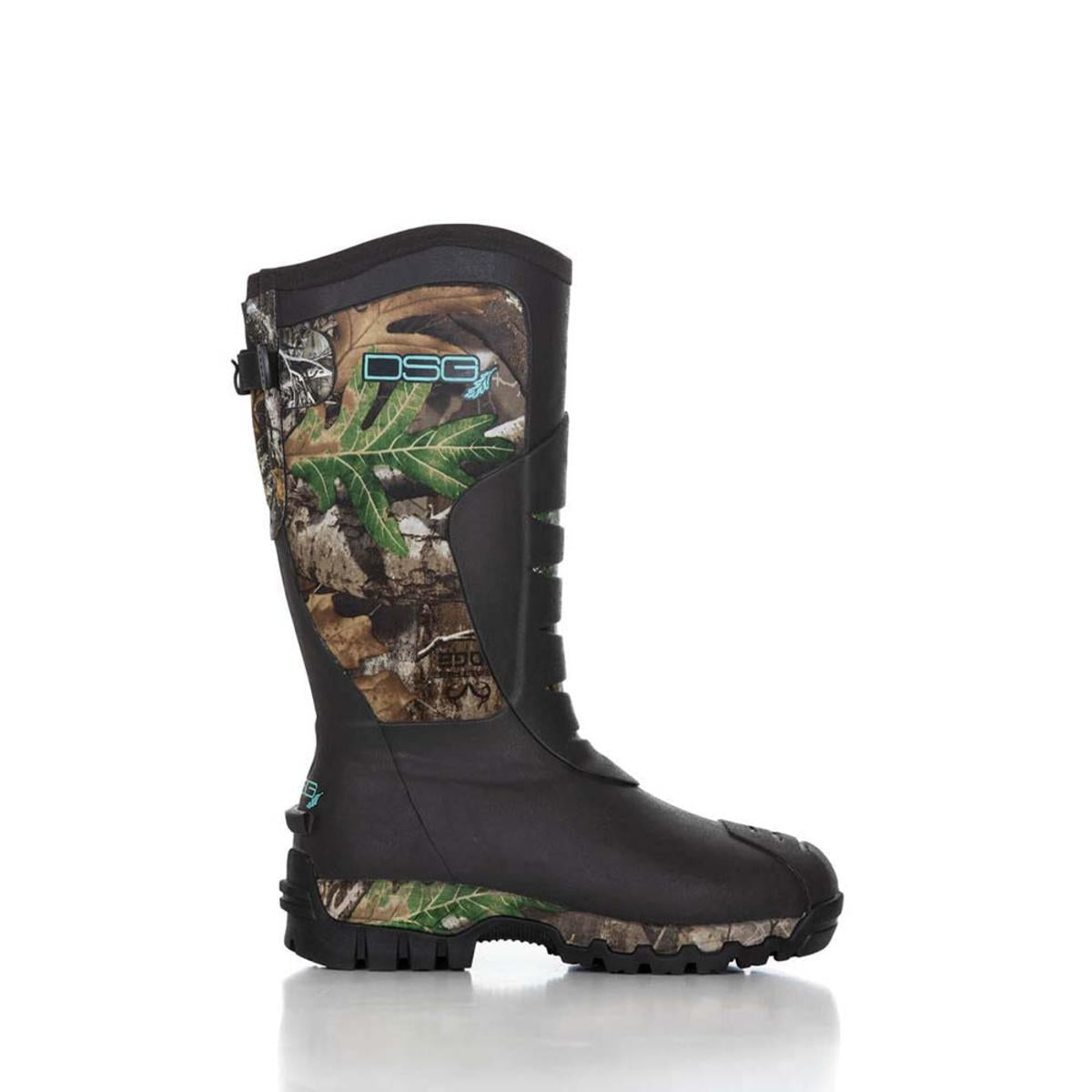 DSG Women's Rubber Hunting Boot 2.0 Insulated - Realtree Edge DSG Women's Rubber Hunting Boot 2.0 Insulated - Realtree Edge