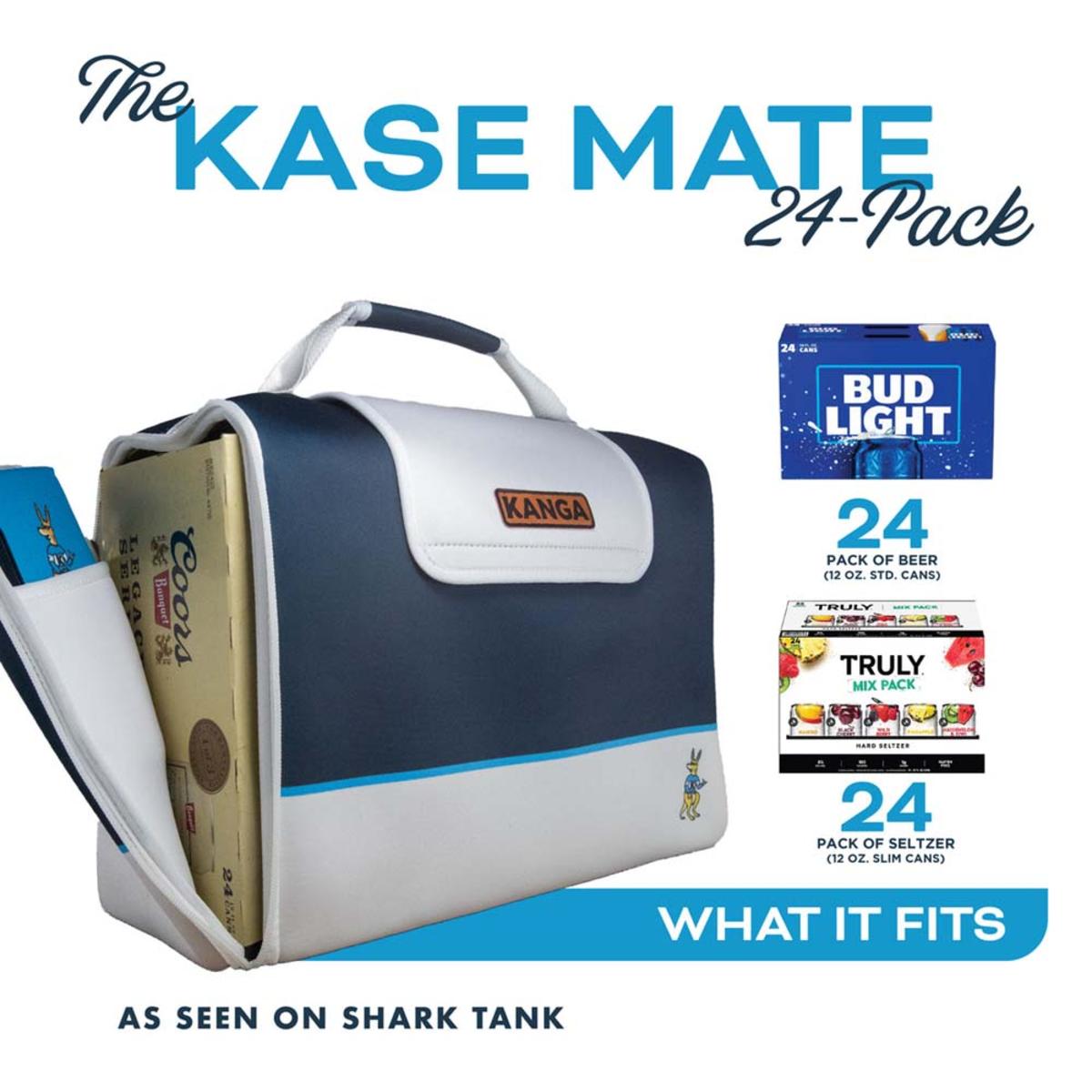 Kanga Coolers Ozark Kase Mate Standard 24 Pack Cooler - Teal/Blue/Mossy Kanga Coolers Ozark Kase Mate Standard 24 Pack Cooler - Teal/Blue/Mossy
