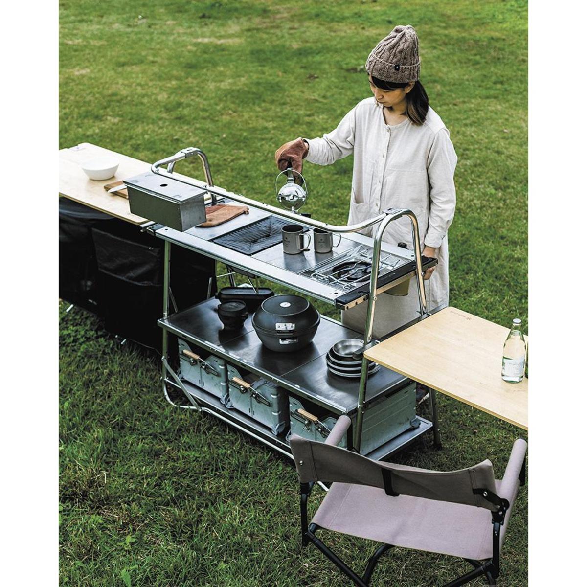 Snow Peak Stainless Kitchen Table Snow Peak Stainless Kitchen Table