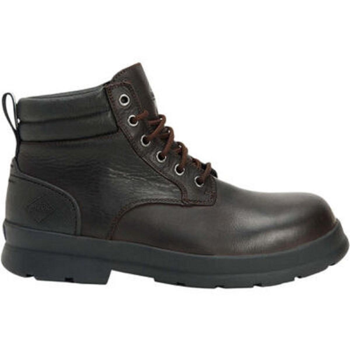 Muck Men's Chore Farm Leather Lace Up Comp Toe Boots Muck Men's Chore Farm Leather Lace Up Comp Toe Boots