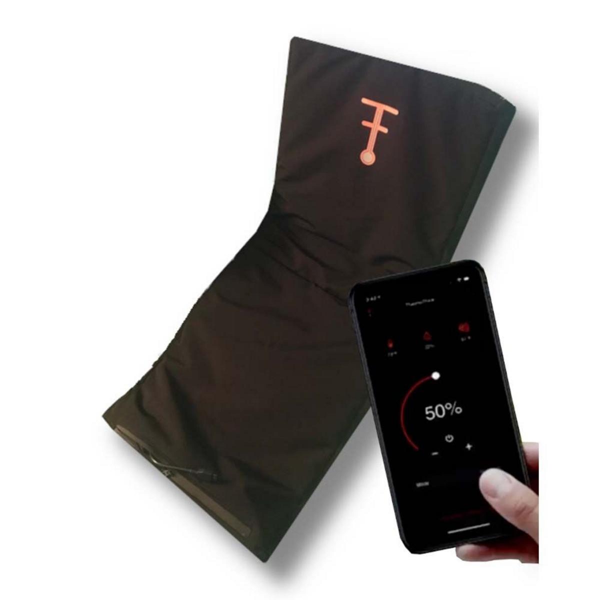 ThermoThink App Controlled Heated Seat Cushion with USBC Power Delivery ThermoThink App Controlled Heated Seat Cushion with USBC Power Delivery