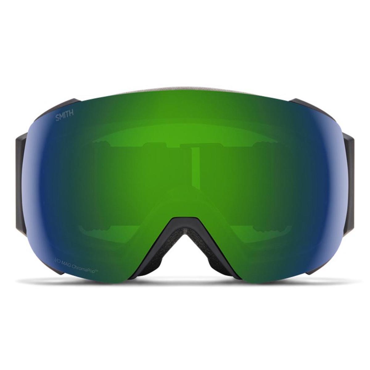 Smith Optics I/O MAG Goggles ChromaPop Sun Green Mirror - Black Frame Smith Optics I/O MAG Goggles ChromaPop Sun Green Mirror - Black Frame