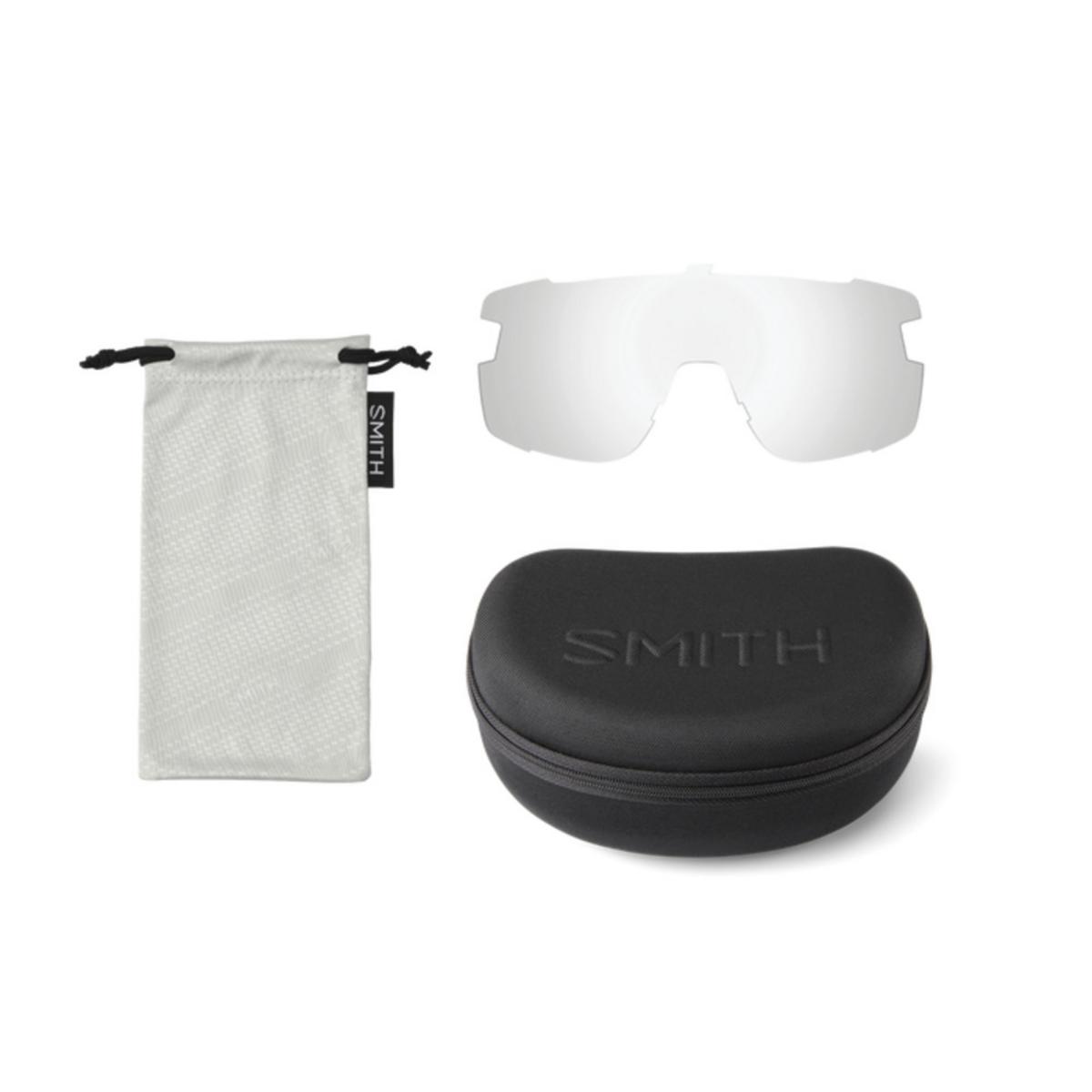 Smith Optics Wildcat Sunglasses ChromaPop Polarized Blue Mirror - Matte Black Frame Smith Optics Wildcat Sunglasses ChromaPop Polarized Blue Mirror - Matte Black Frame