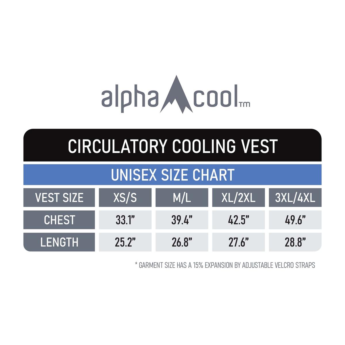 AlphaCool 12V Motorcycle Circulatory Cooling Vest System AlphaCool 12V Motorcycle Circulatory Cooling Vest System