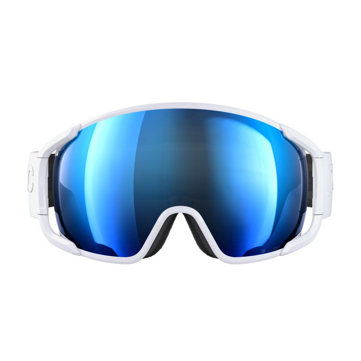 POC Zonula Ski Goggles Partly Sunny Blue Lens - Hydrogen White Frame POC Zonula Ski Goggles Partly Sunny Blue Lens - Hydrogen White Frame