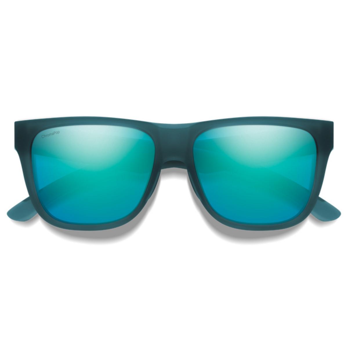 Smith Optics Lowdown 2 Sunglasses ChromaPop Glass Polarized Opal Mirror - Matte Pacific Crystal Frame Smith Optics Lowdown 2 Sunglasses ChromaPop Glass Polarized Opal Mirror - Matte Pacific Crystal Frame