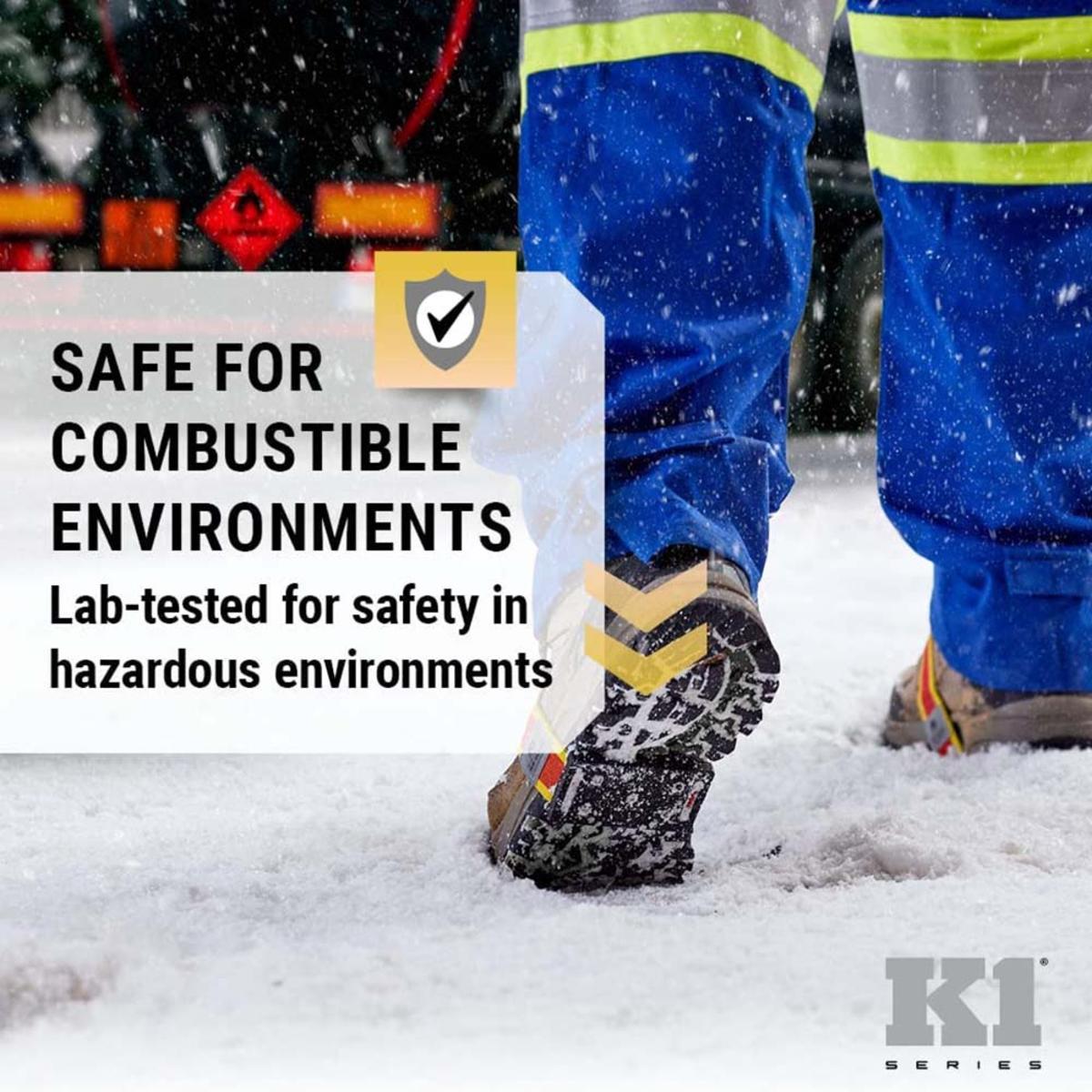 K1 Ice Cleats Original Mid-Sole Ice Cleats Low-Profile Intrinsic - Hi-Vis K1 Ice Cleats Original Mid-Sole Ice Cleats Low-Profile Intrinsic - Hi-Vis