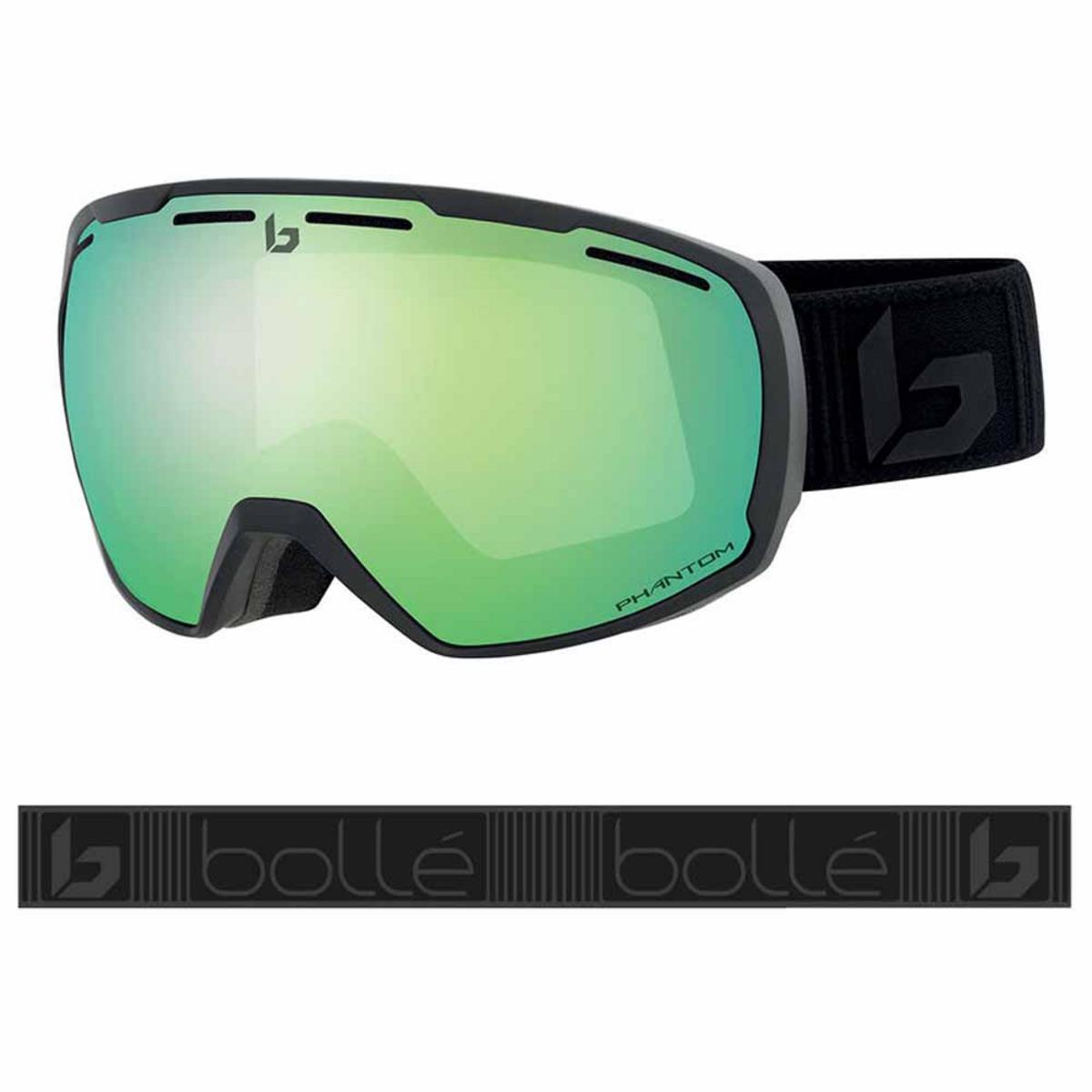Bolle Laika Goggle Black Corp Matte - Phantom Green Emerald Photochromic Bolle Laika Goggle Black Corp Matte - Phantom Green Emerald Photochromic