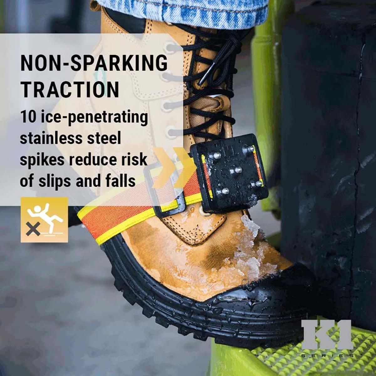 K1 Ice Cleats Original Mid-Sole Ice Cleats Intrinsic - Hi-Vis K1 Ice Cleats Original Mid-Sole Ice Cleats Intrinsic - Hi-Vis