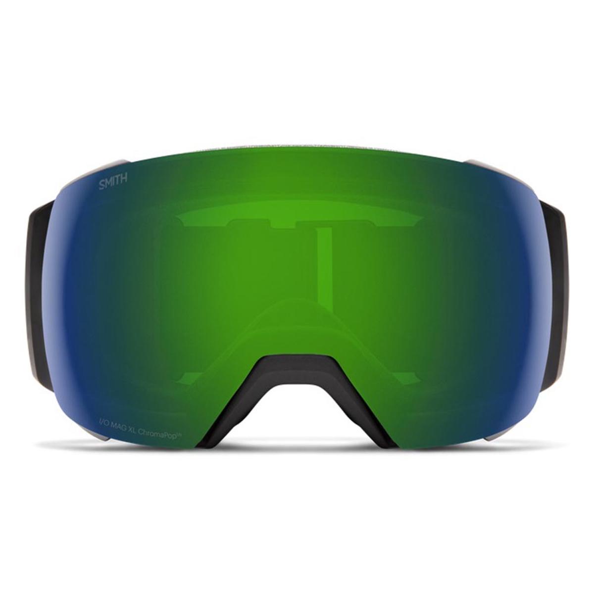 Smith Optics I/O MAG XL Goggles ChromaPop Sun Green - Black Frame Smith Optics I/O MAG XL Goggles ChromaPop Sun Green - Black Frame