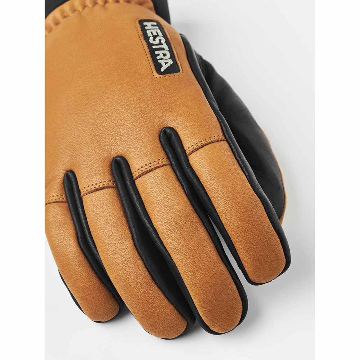 Hestra Unisex Army Leather Wool Terry 5-Finger Ski Gloves Hestra Unisex Army Leather Wool Terry 5-Finger Ski Gloves
