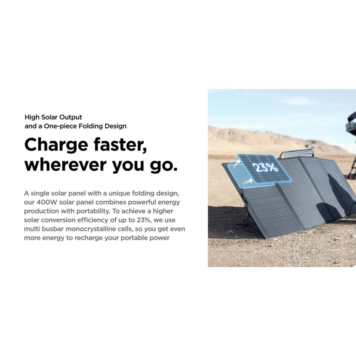 EcoFlow 400W Portable Solar Panel EcoFlow 400W Portable Solar Panel