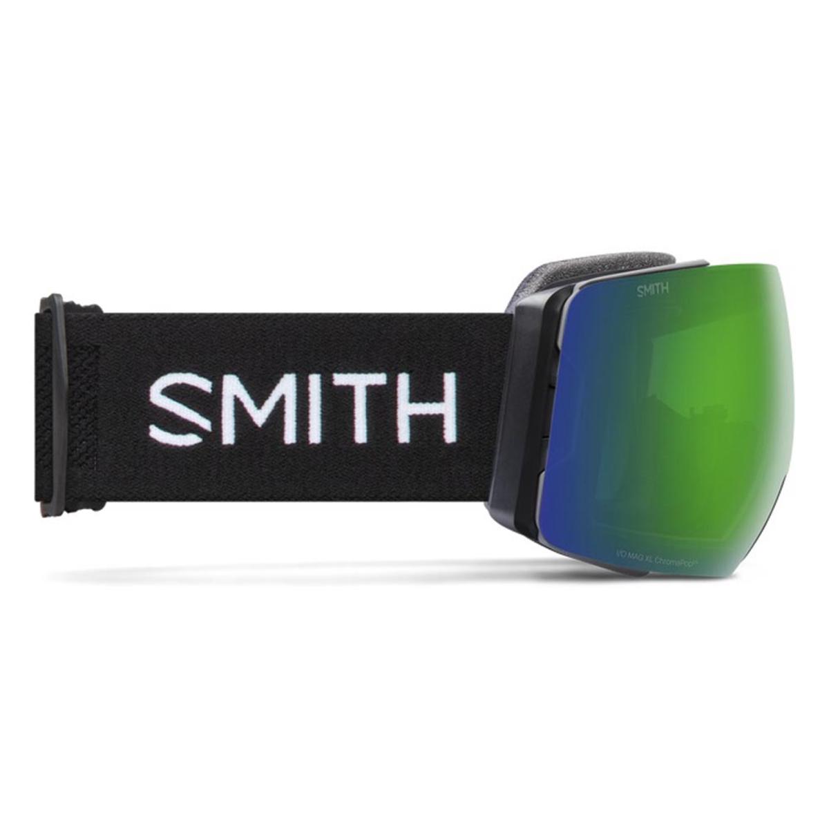 Smith Optics I/O MAG XL Goggles ChromaPop Sun Green - Black Frame Smith Optics I/O MAG XL Goggles ChromaPop Sun Green - Black Frame