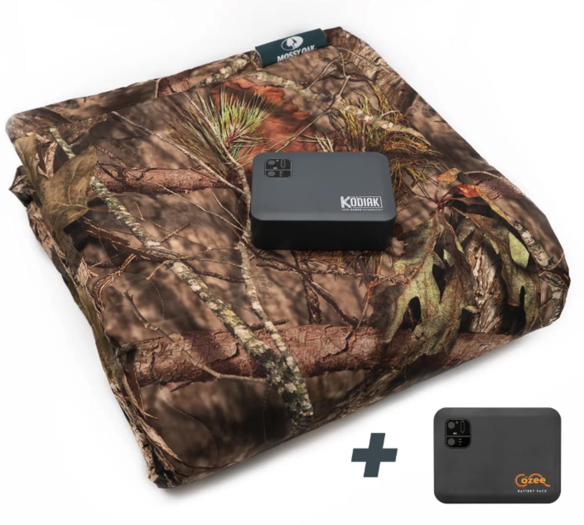 The Kodiak Battery Powered Heating Blanket - Mossy Oak The Kodiak Battery Powered Heating Blanket - Mossy Oak