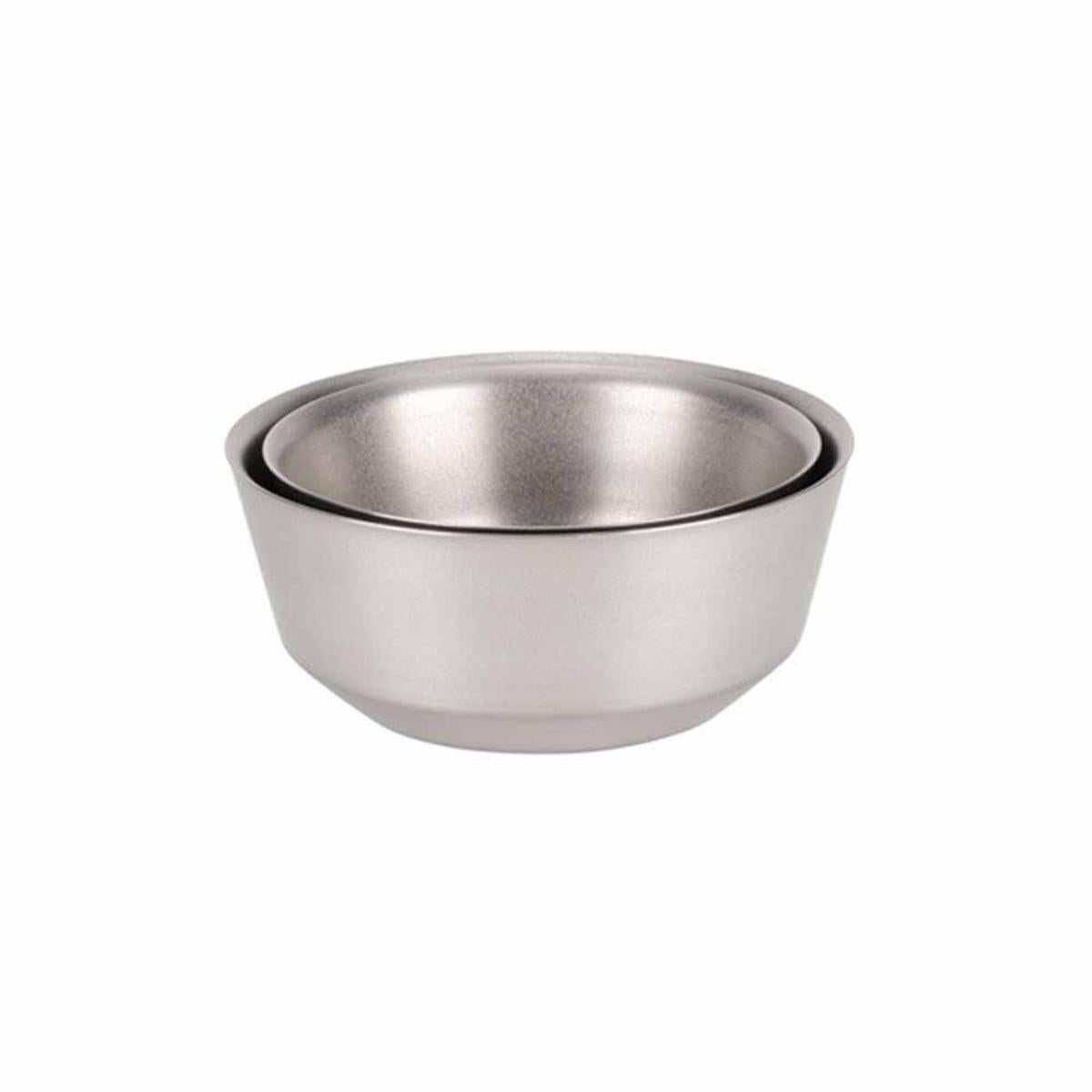 Snow Peak Titanium Double Bowl - 400mL Snow Peak Titanium Double Bowl - 400mL