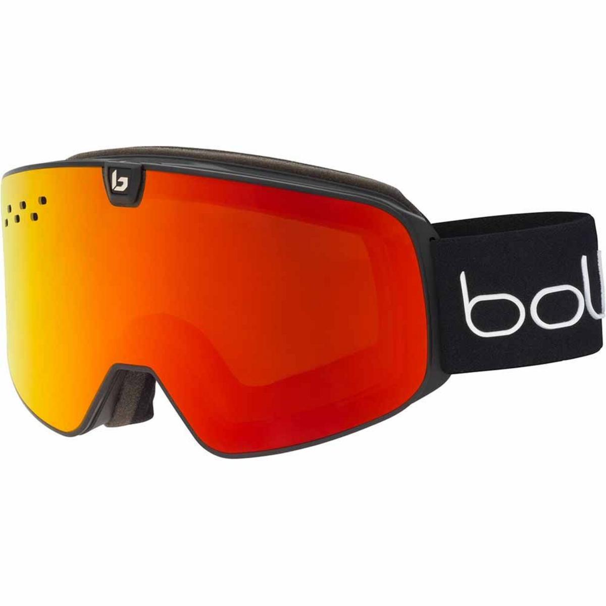 Bolle Nevada Neo Goggle Black Matte - Sunrise & Light Vermillon Blue Bolle Nevada Neo Goggle Black Matte - Sunrise & Light Vermillon Blue