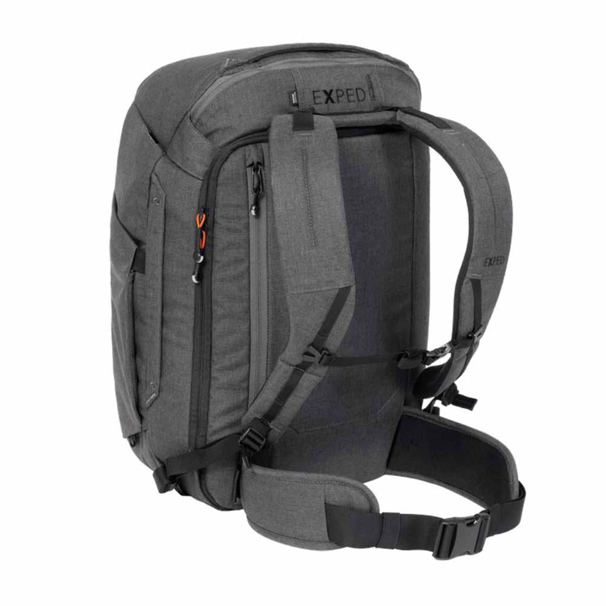 Exped Cruiser 35L Duffle Backpack - Black Melange Exped Cruiser 35L Duffle Backpack - Black Melange