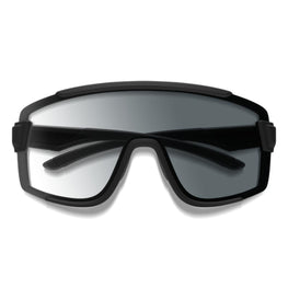 Smith Optics Wildcat Sunglasses ChromaPop Photochromic Clear To Gray - Matte Black Frame