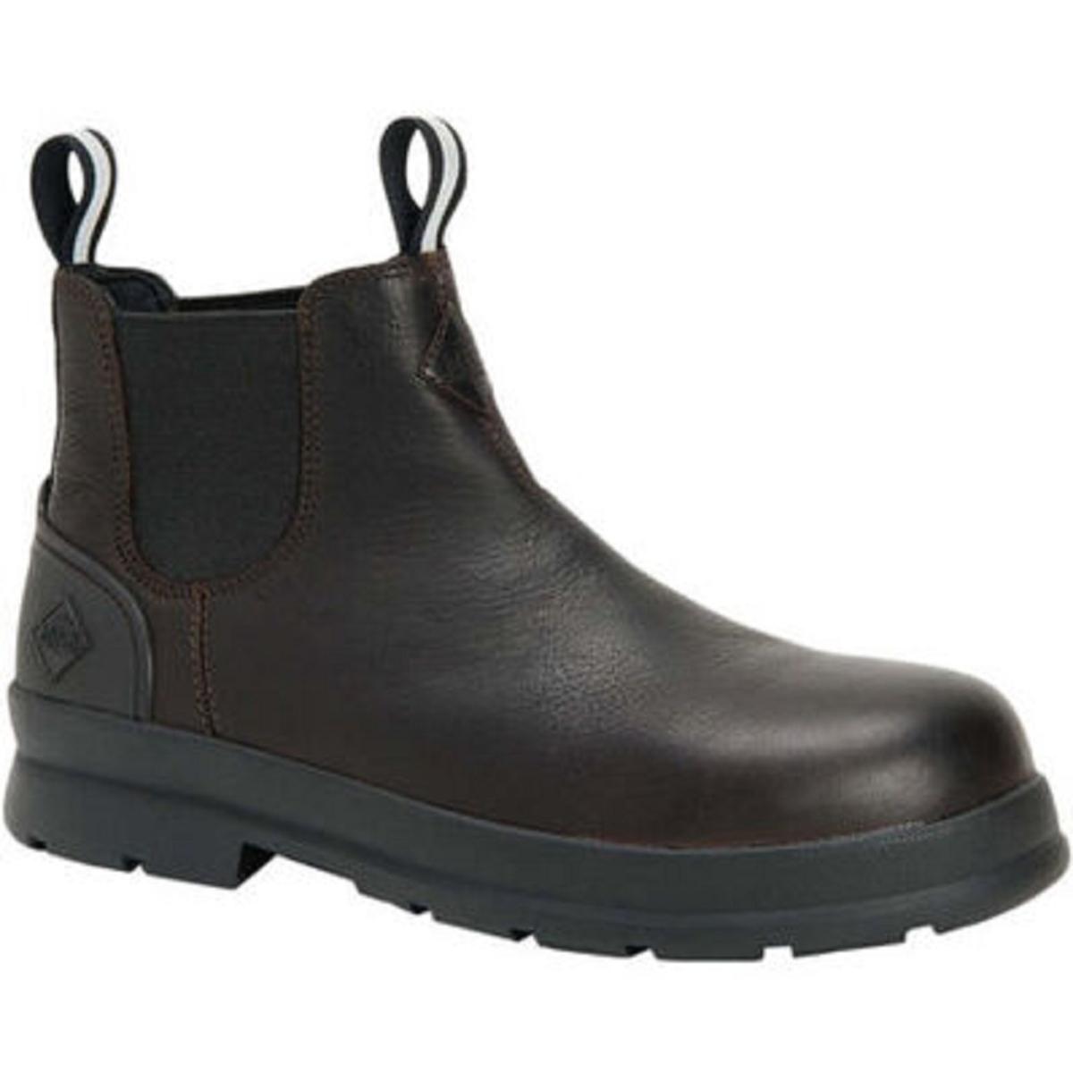 Muck Men's Chore Farm Leather Chelsea Comp Toe Boots Muck Men's Chore Farm Leather Chelsea Comp Toe Boots