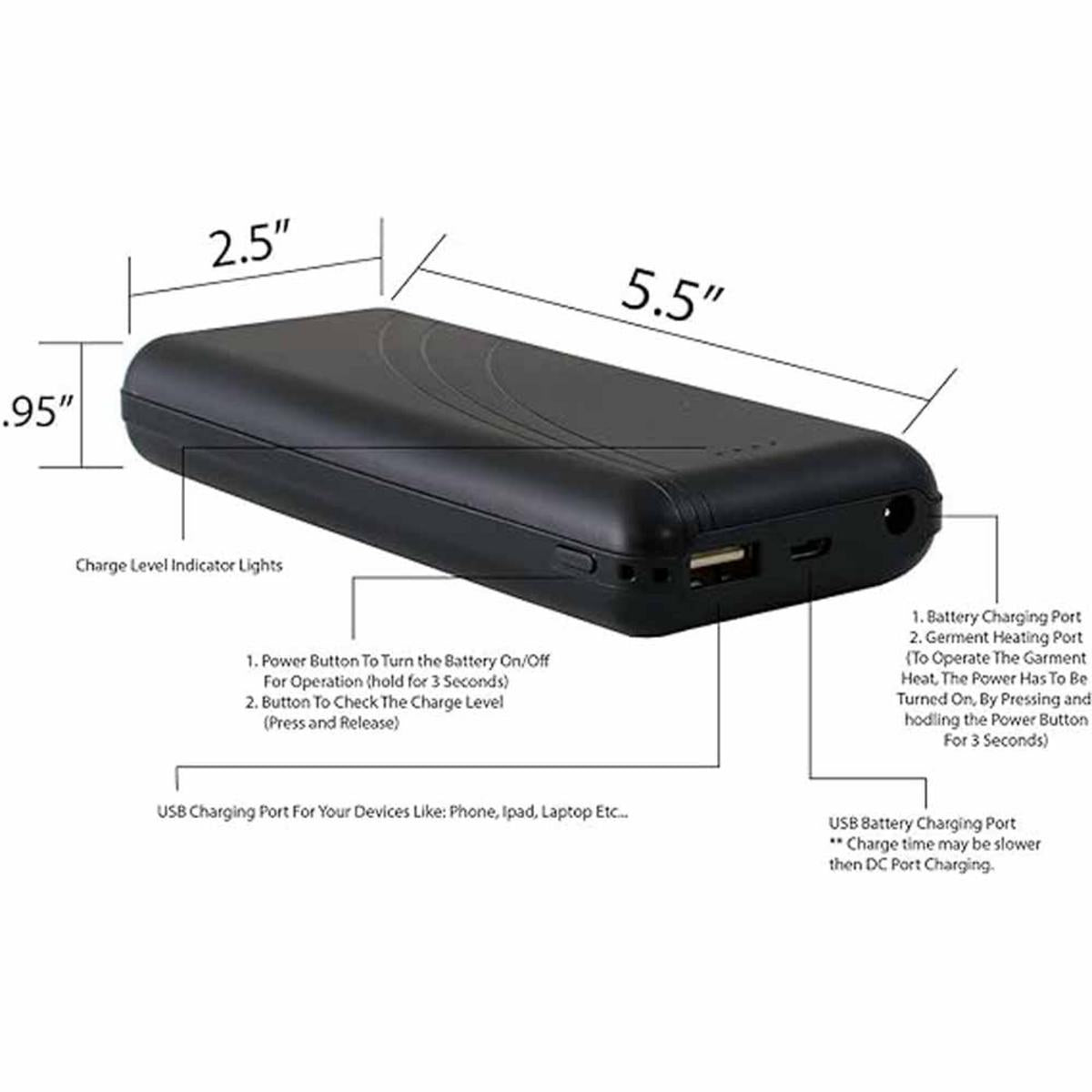 Nexgen Heat Women's 7V Heated Zipper Hoodie Nexgen Heat Women's 7V Heated Zipper Hoodie