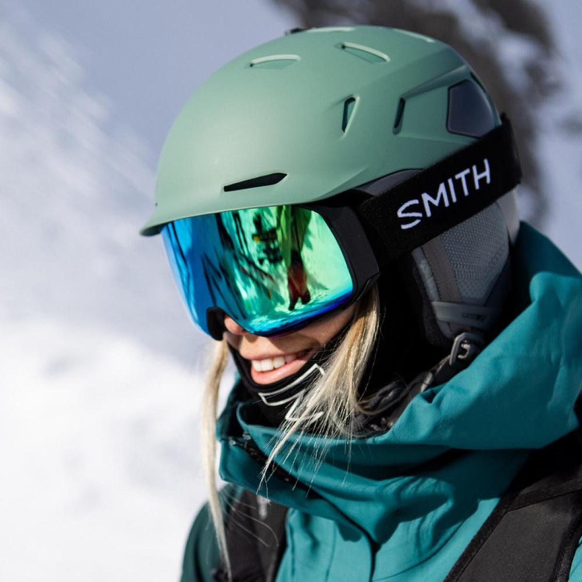 Smith Optics 4D MAG S Goggles ChromaPop Sun Green Mirror - Black Frame Smith Optics 4D MAG S Goggles ChromaPop Sun Green Mirror - Black Frame