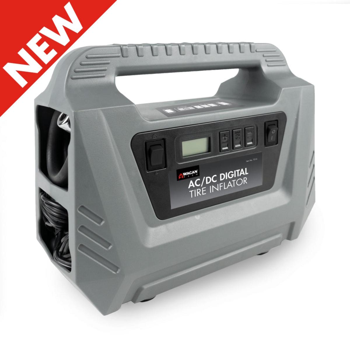 Wagan AC/DC Digital Tire Inflator Wagan AC/DC Digital Tire Inflator