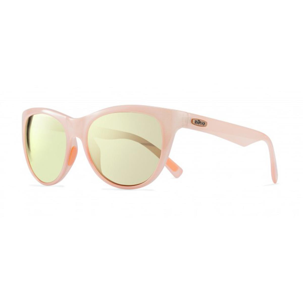 Revo Women's Barclay Cat Eye Sunglasses Champagne Lens with Blush Frame Revo Women's Barclay Cat Eye Sunglasses Champagne Lens with Blush Frame