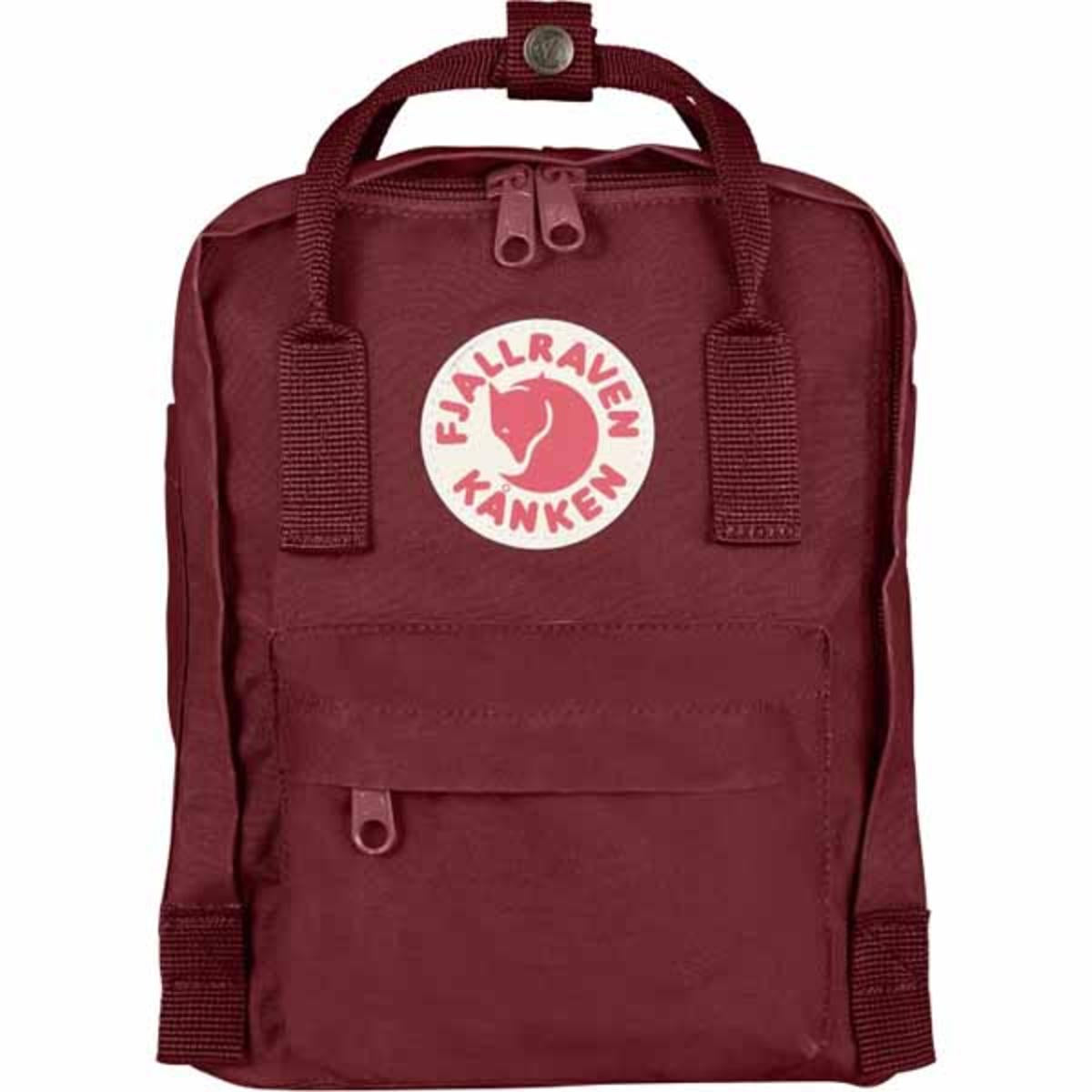 FjallRaven Kanken Mini Kids Backpack - Ox-Red FjallRaven Kanken Mini Kids Backpack - Ox-Red