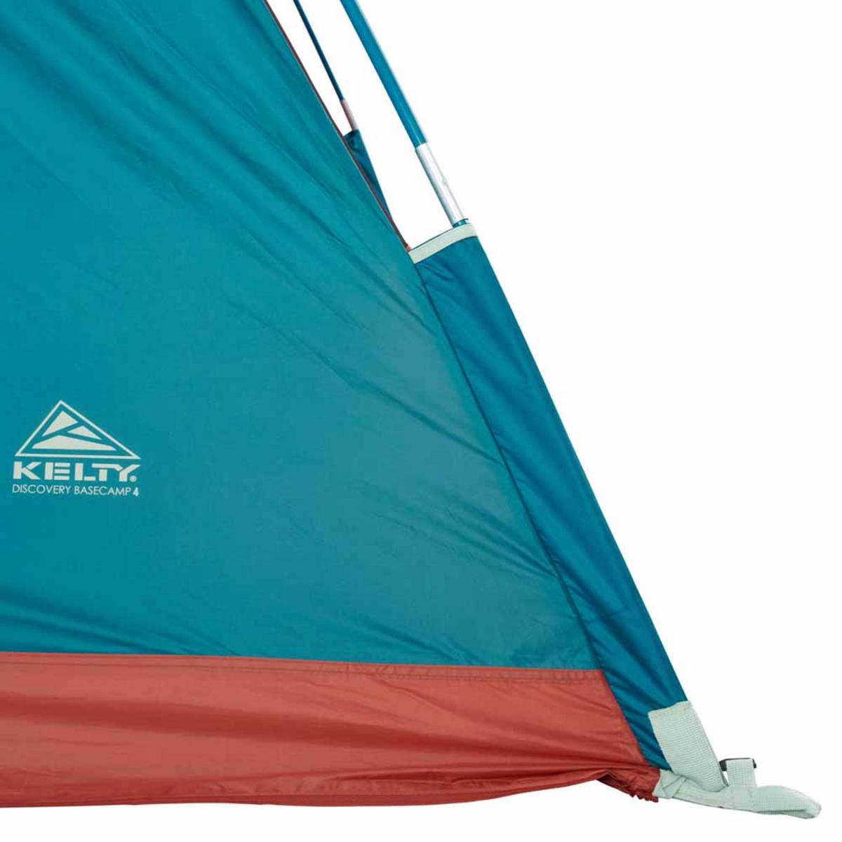 Kelty Discovery Basecamp 4 Person Tent - Laurel Green/Stormy Blue Kelty Discovery Basecamp 4 Person Tent - Laurel Green/Stormy Blue