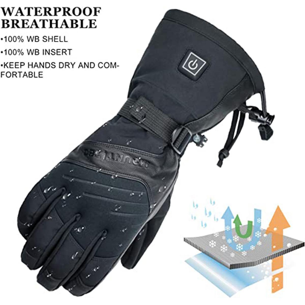 Mount Tec Explorer 3 Heated Performance Winter Gloves Mount Tec Explorer 3 Heated Performance Winter Gloves