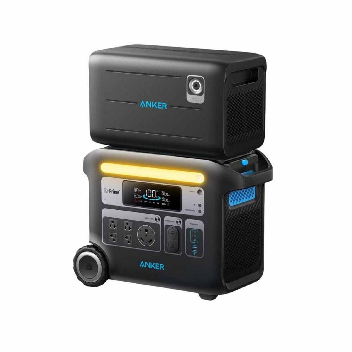 Anker PowerHouse 767 with Expansion Battery - 2400W/4096Wh Anker PowerHouse 767 with Expansion Battery - 2400W/4096Wh