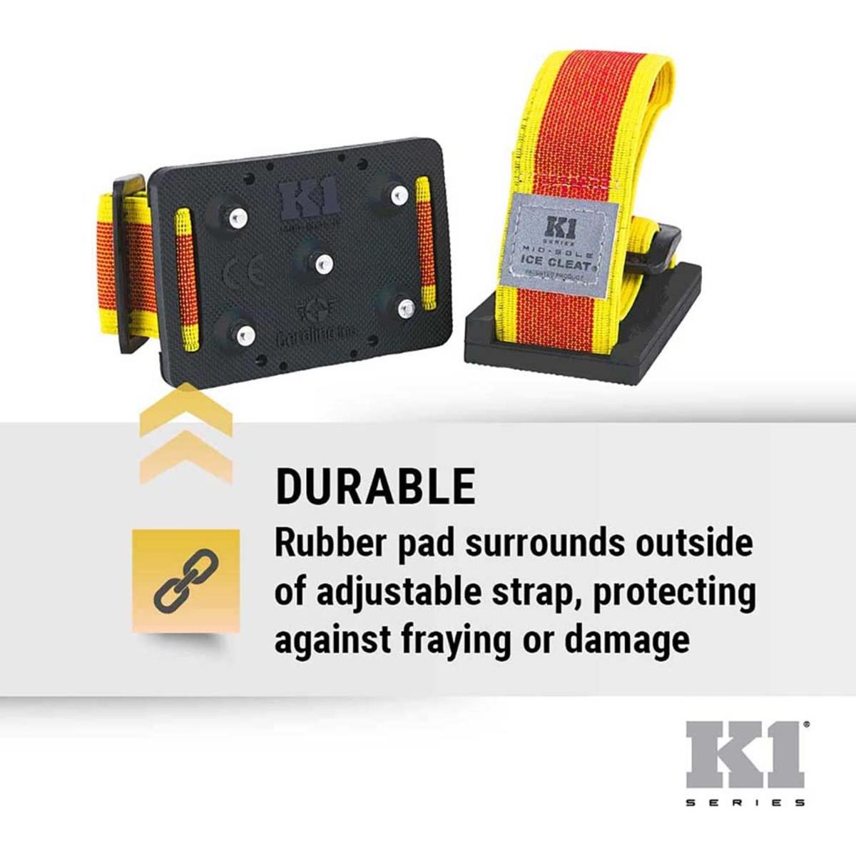 K1 Ice Cleats Original Mid-Sole Ice Cleats Intrinsic - Hi-Vis K1 Ice Cleats Original Mid-Sole Ice Cleats Intrinsic - Hi-Vis