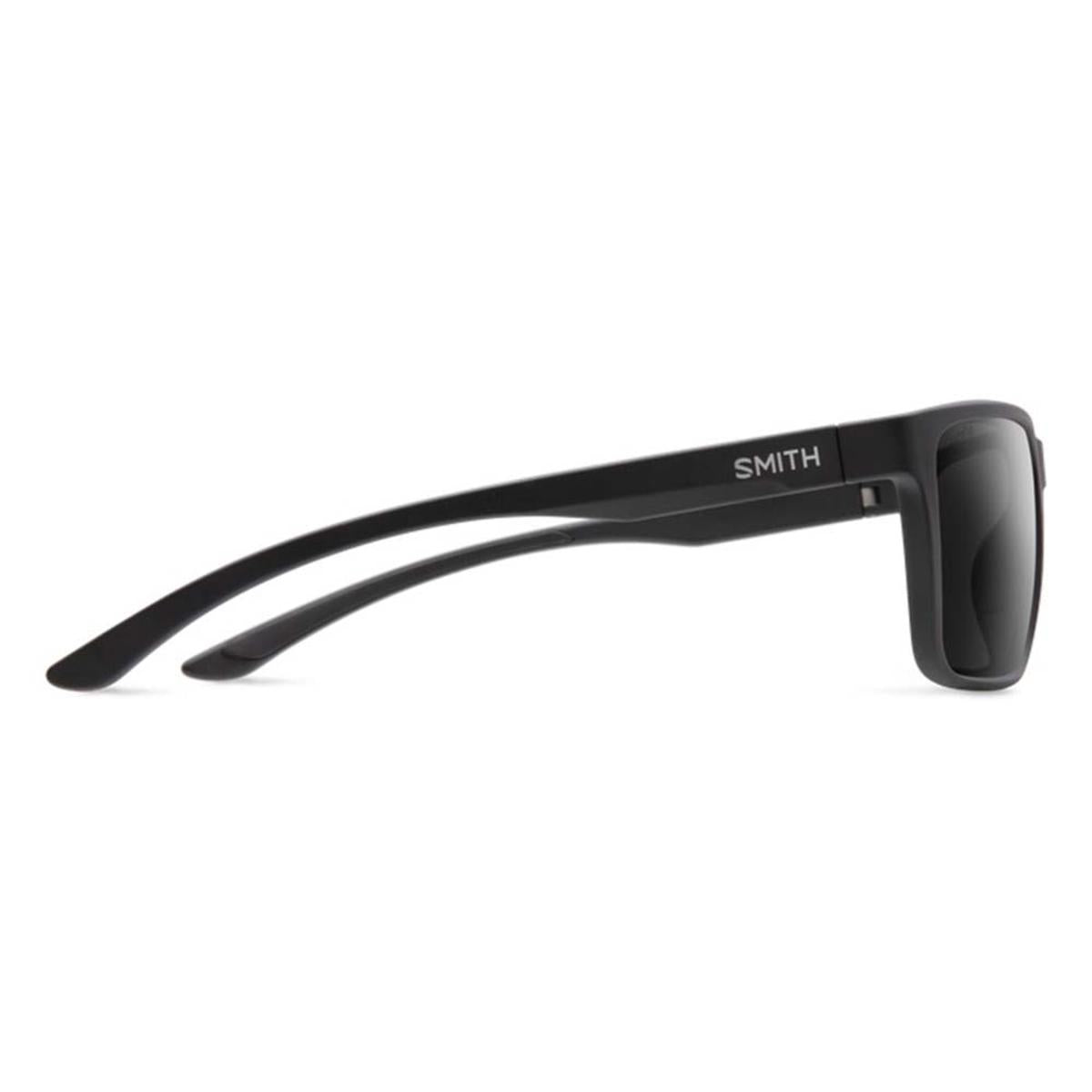 Smith Optics Riptide Sunglasses ChromaPop Glass Polarized Black Mirror - Matte Black Frame Smith Optics Riptide Sunglasses ChromaPop Glass Polarized Black Mirror - Matte Black Frame