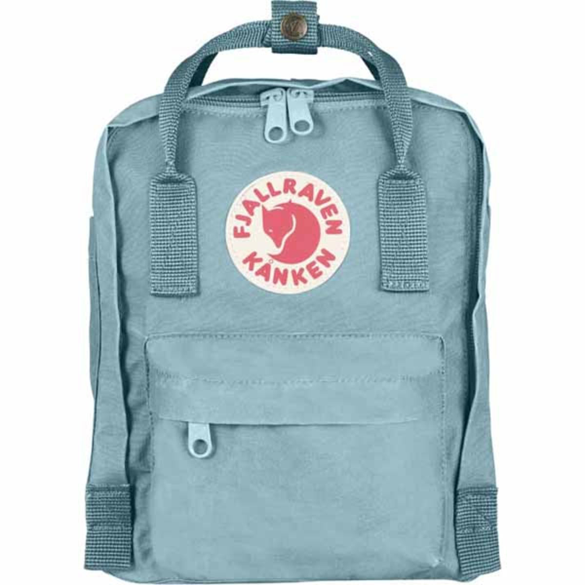 FjallRaven Kanken Mini Kids Backpack - Sky-Blue FjallRaven Kanken Mini Kids Backpack - Sky-Blue