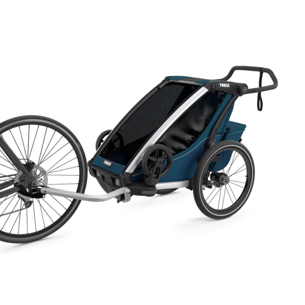 Thule Chariot Cross 1-Seat Multisport Bike Trailer - Majolica Blue Thule Chariot Cross 1-Seat Multisport Bike Trailer - Majolica Blue