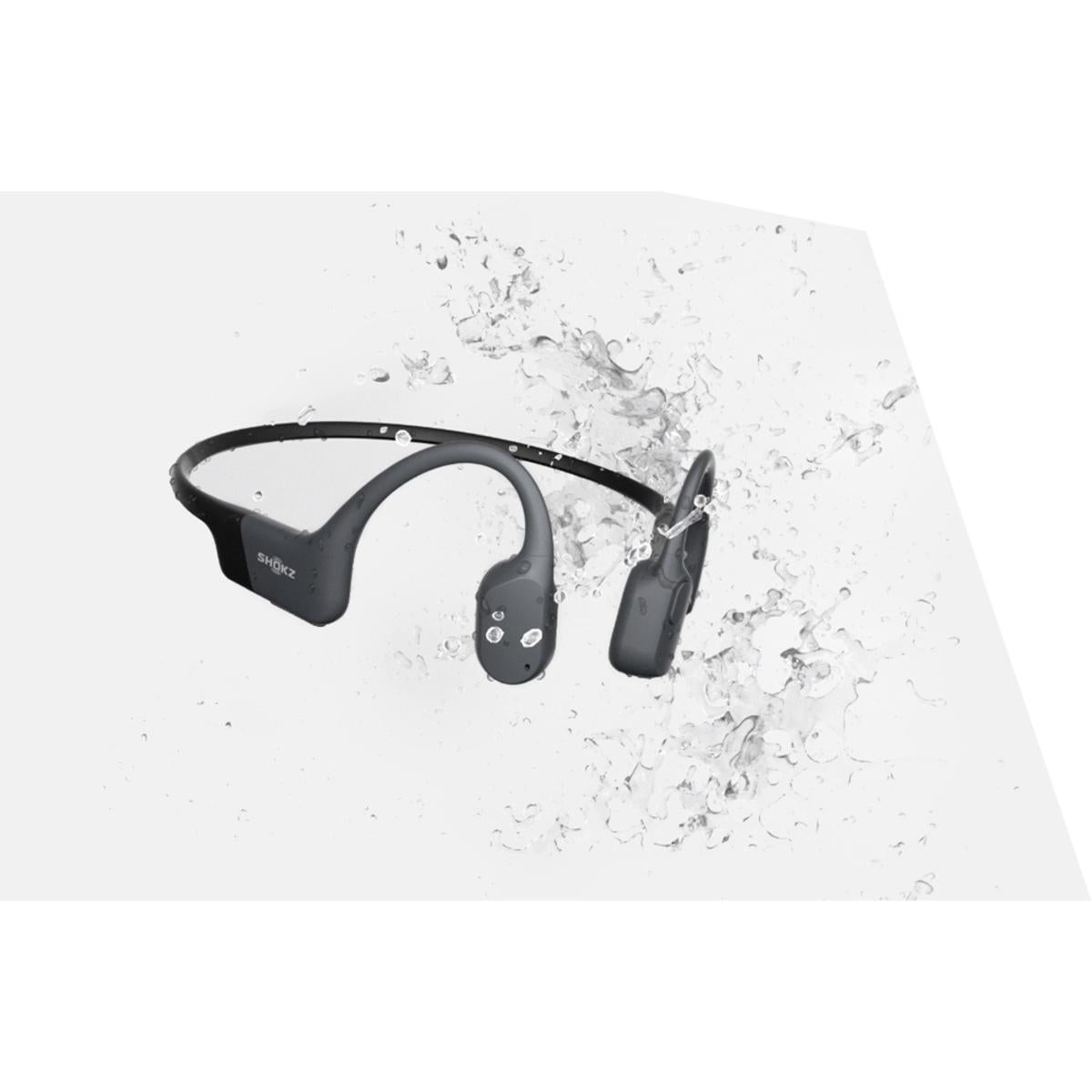 Shokz OpenRun Mini Bone Conduction Open-Ear Endurance Headphones - Black Shokz OpenRun Mini Bone Conduction Open-Ear Endurance Headphones - Black