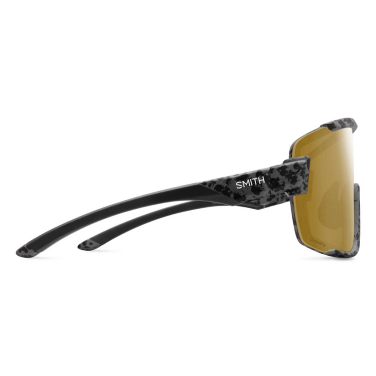 Smith Optics Wildcat Sunglasses ChromaPop Polarized Bronze Mirror - Matte Gray Marble Frame Smith Optics Wildcat Sunglasses ChromaPop Polarized Bronze Mirror - Matte Gray Marble Frame