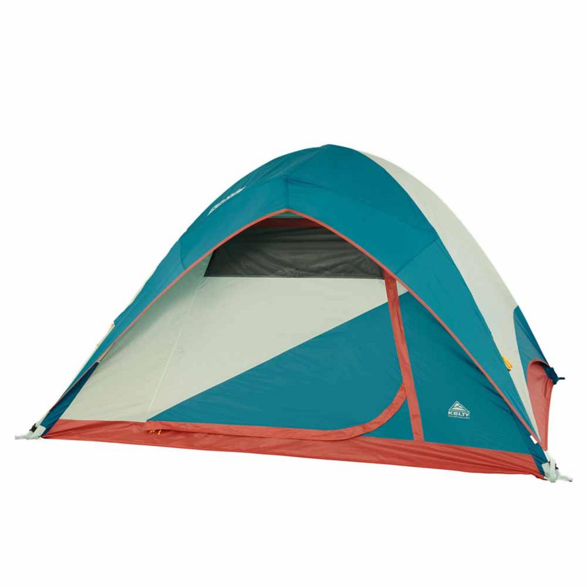 Kelty Discovery Basecamp 4 Person Tent - Laurel Green/Stormy Blue Kelty Discovery Basecamp 4 Person Tent - Laurel Green/Stormy Blue