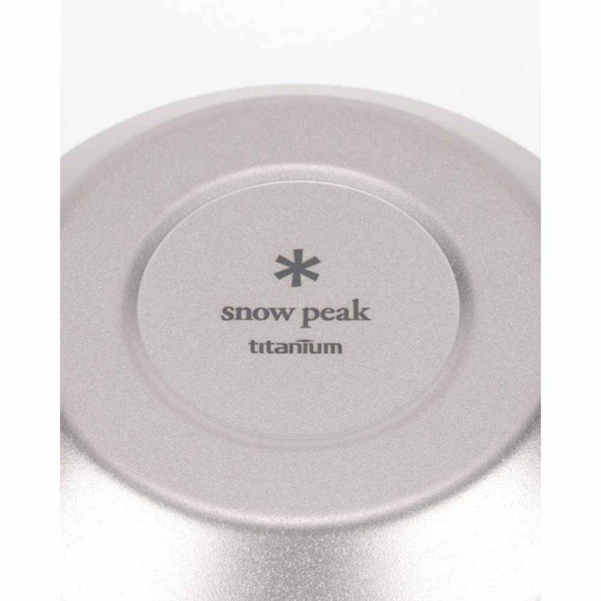 Snow Peak Titanium Double Bowl - 400mL Snow Peak Titanium Double Bowl - 400mL