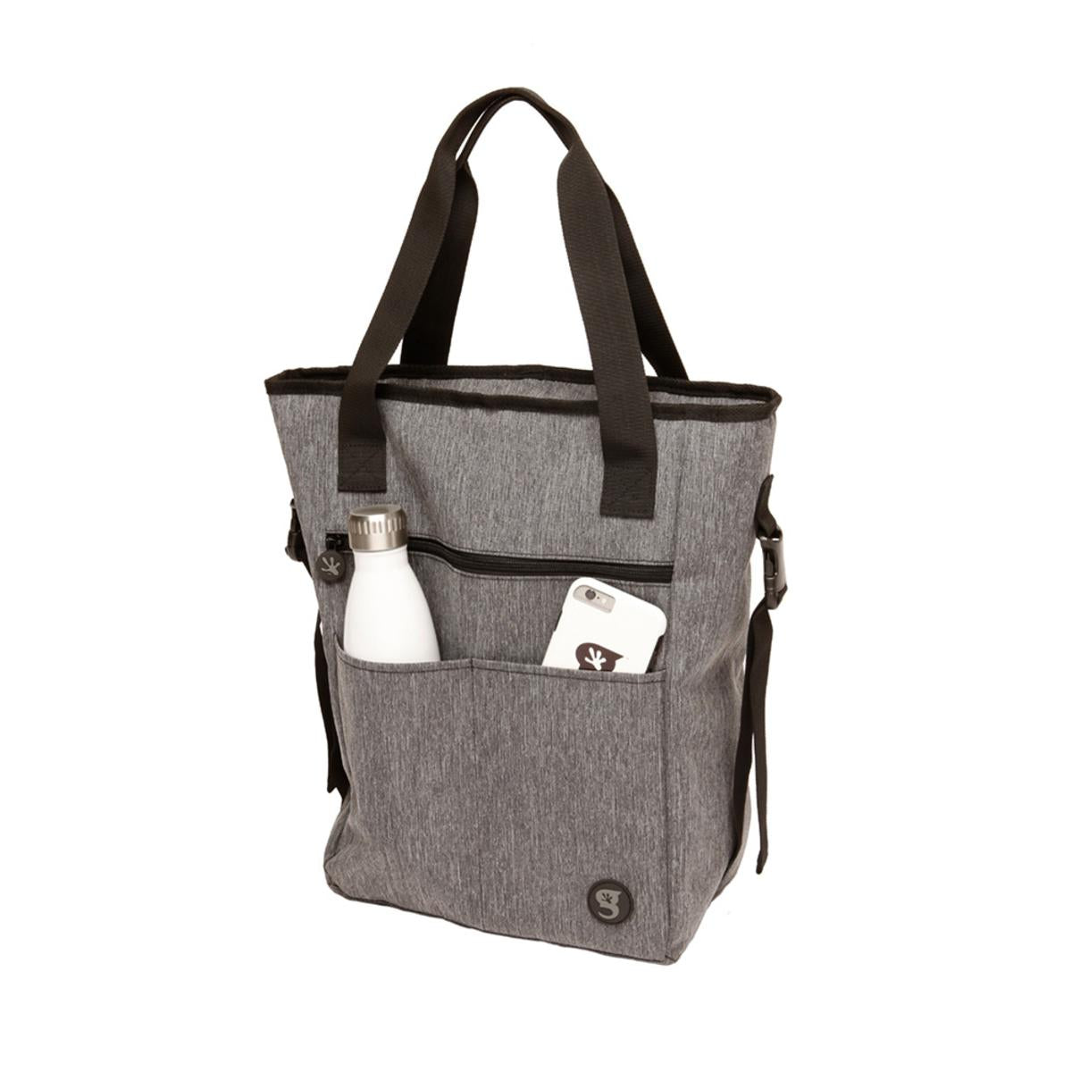 Geckobrands Convertible Tote & Backpack - Everyday Grey Geckobrands Convertible Tote & Backpack - Everyday Grey