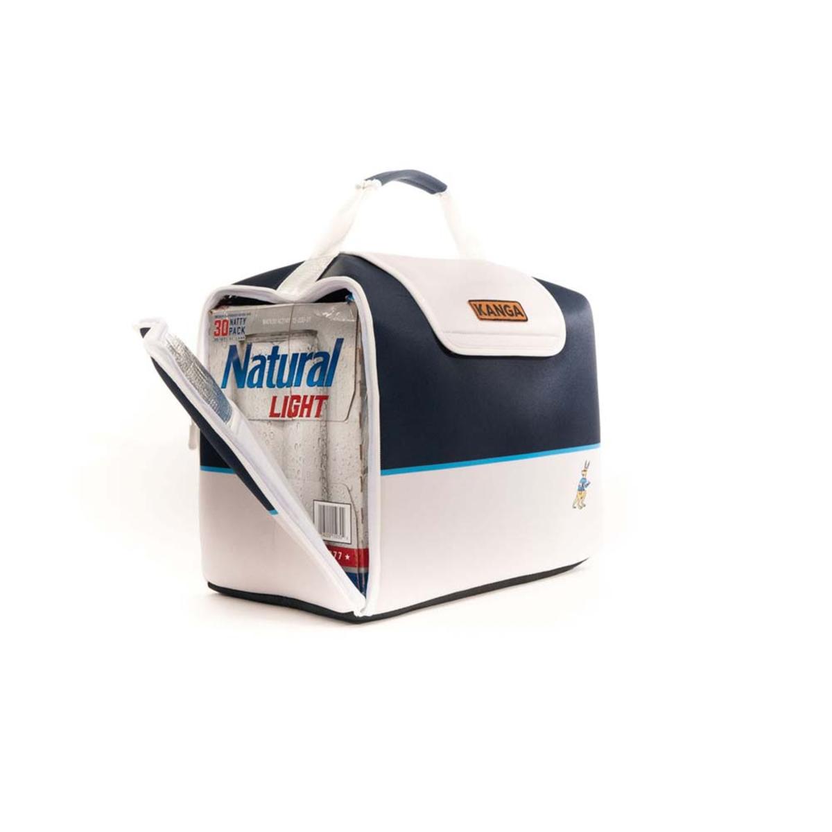 Kanga Coolers Malibu Kase Mate Standard 30 Pack Cooler - White/Navy Kanga Coolers Malibu Kase Mate Standard 30 Pack Cooler - White/Navy