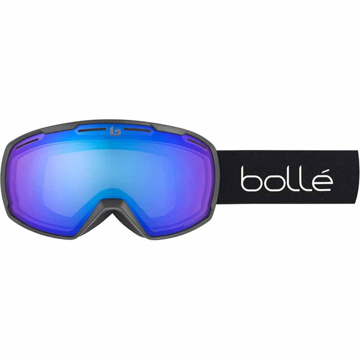 Bolle Laika Goggle Black Corp Matte - Phantom+ Blue Semi-Polarized Photochromic Bolle Laika Goggle Black Corp Matte - Phantom+ Blue Semi-Polarized Photochromic