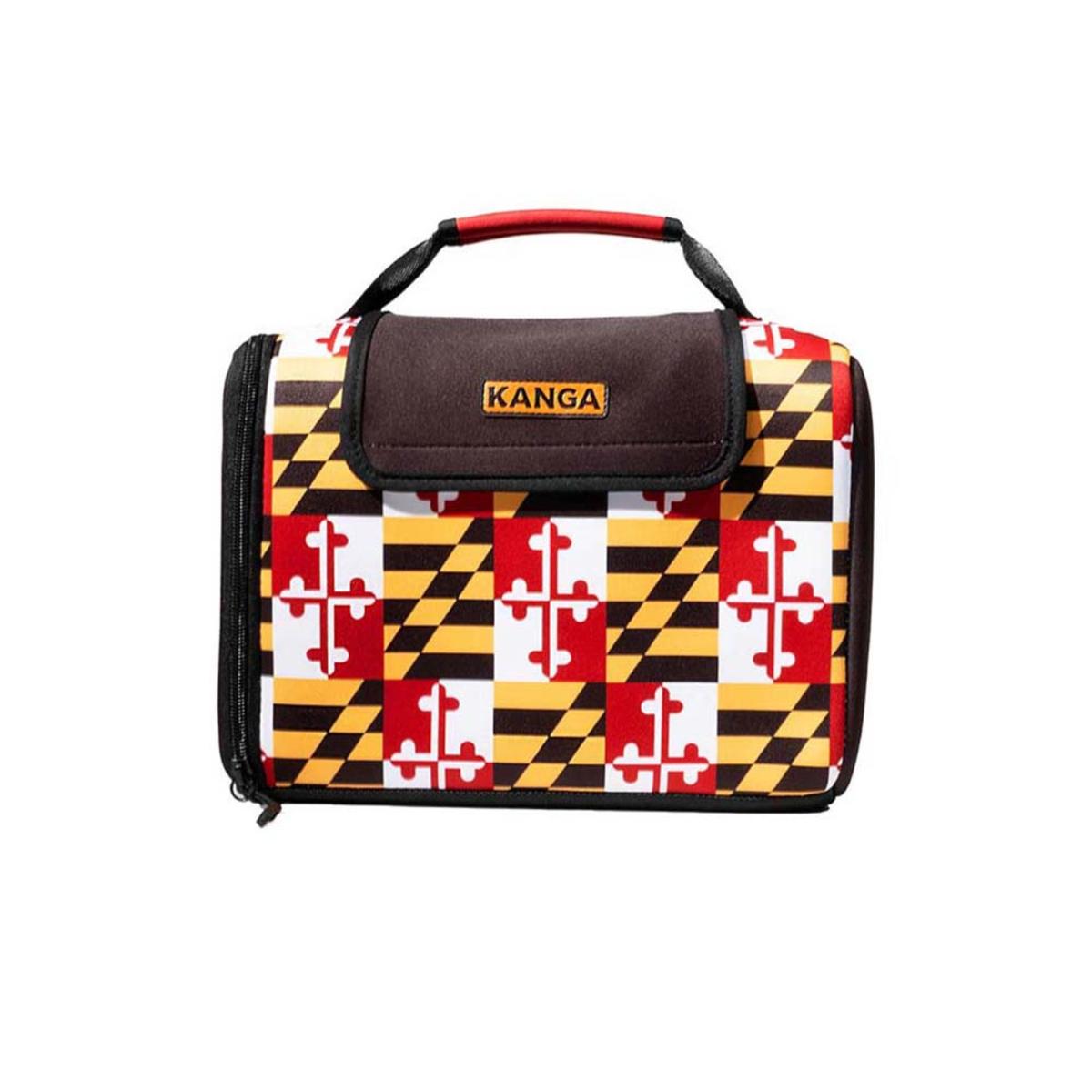 Kanga Coolers Maryland Flag Kase Mate Standard 12 Pack Cooler - Maryland Kanga Coolers Maryland Flag Kase Mate Standard 12 Pack Cooler - Maryland