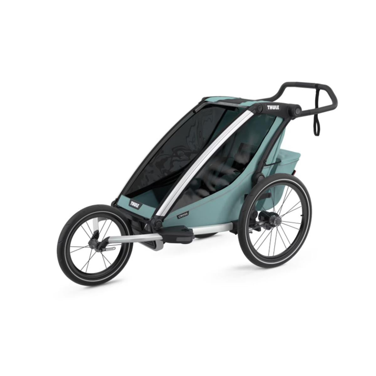 Thule Chariot Cross 1-Seat Multisport Bike Trailer - Alaska Blue Thule Chariot Cross 1-Seat Multisport Bike Trailer - Alaska Blue