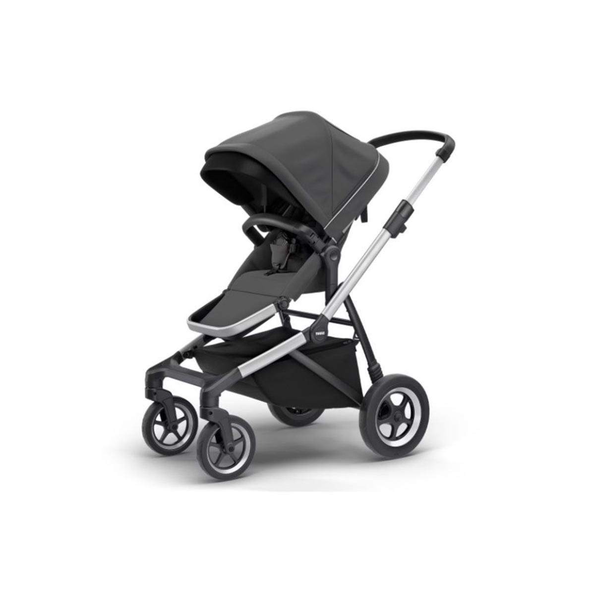 Thule Sleek City Stroller - Aluminum/Shadow Gray Thule Sleek City Stroller - Aluminum/Shadow Gray