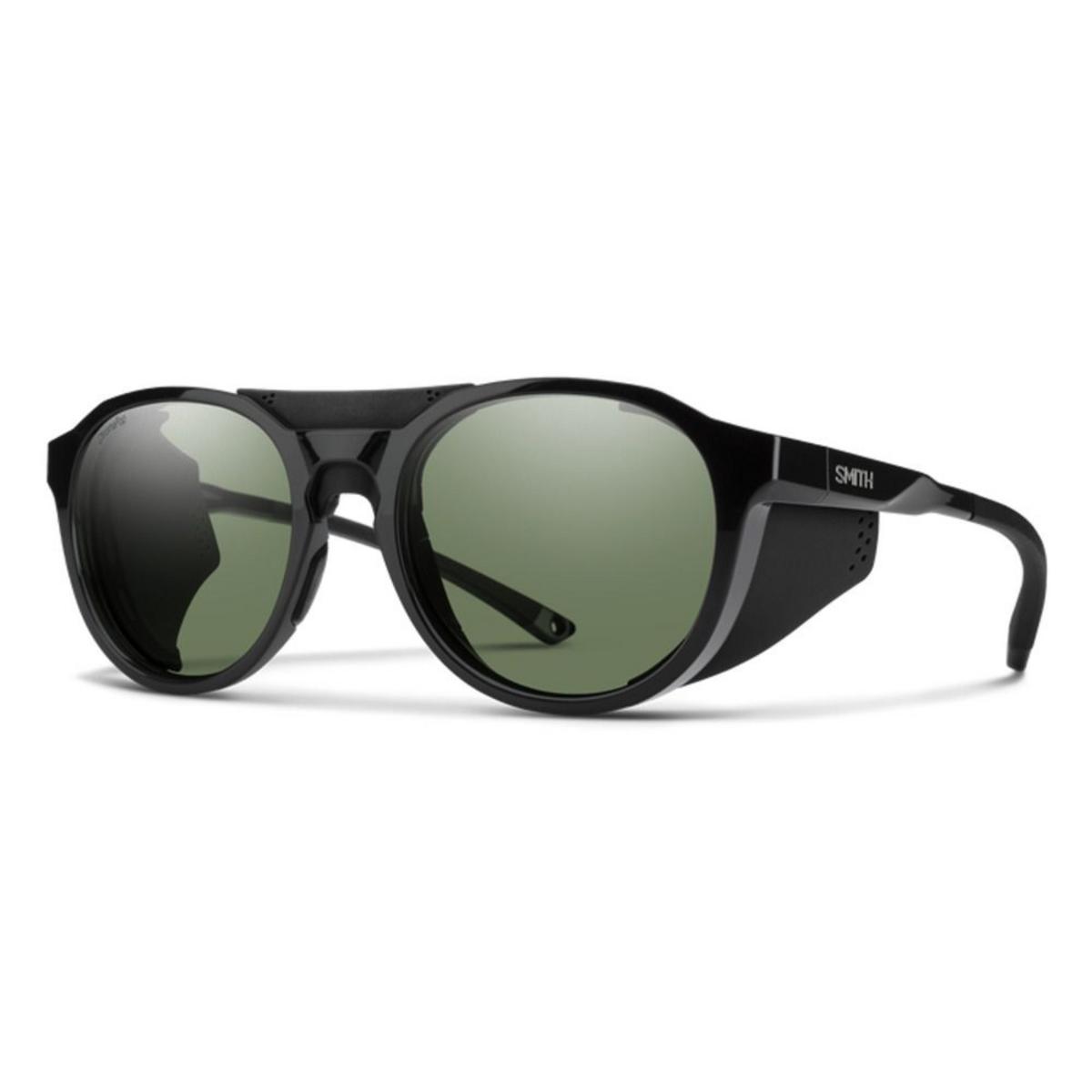 Smith Optics Venture Sunglasses ChromaPop Polarized Gray Green - Black Frame Smith Optics Venture Sunglasses ChromaPop Polarized Gray Green - Black Frame