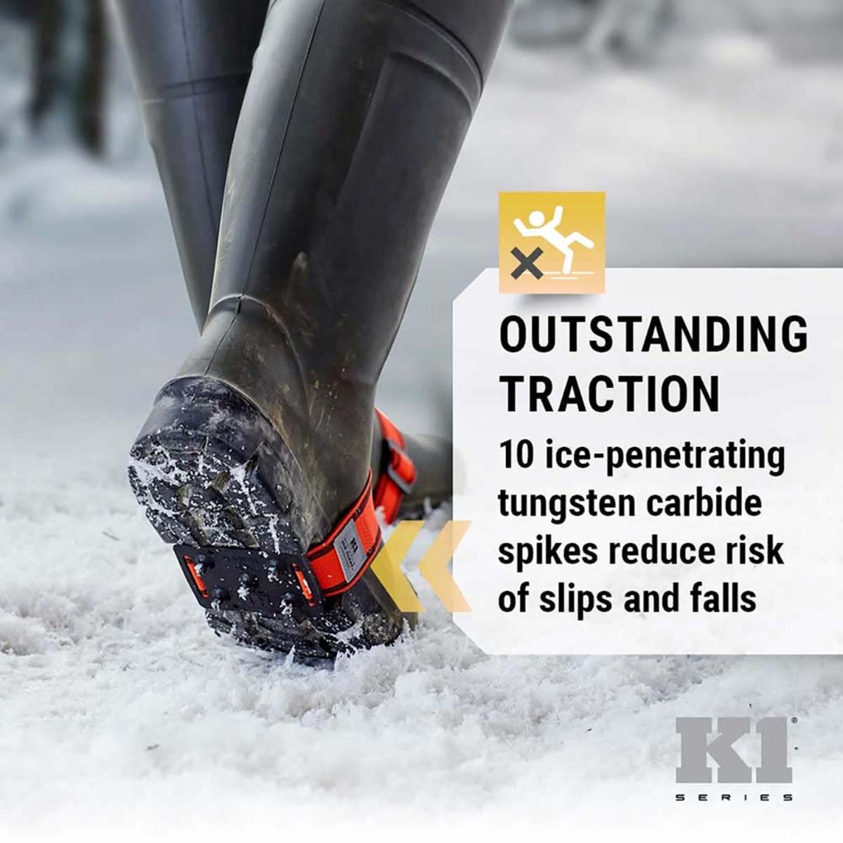 K1 Ice Cleats Original Mid-Sole Ice Cleats High-Profile K1 Ice Cleats Original Mid-Sole Ice Cleats High-Profile