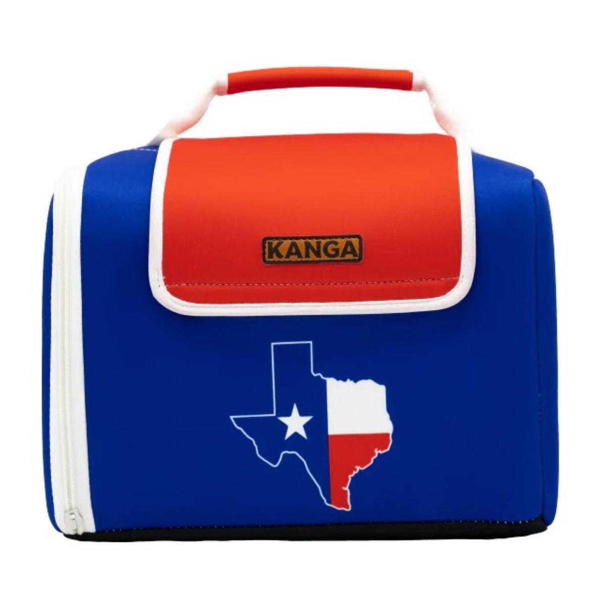 Kanga Coolers Texas Flag Kase Mate Standard 12 Pack Cooler - Texas Flag Kanga Coolers Texas Flag Kase Mate Standard 12 Pack Cooler - Texas Flag